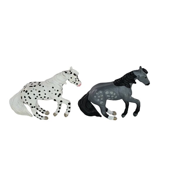 Breyer Other - Vintage Breyer Creata Mini Whinnies Sliding Stop Quarter Horse Stallion Set